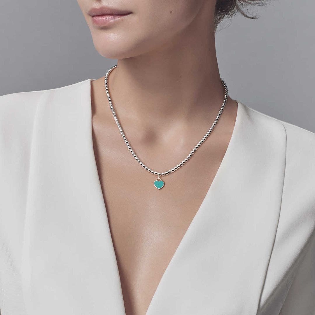 Tiffany & Co Heart Pendant 项链
