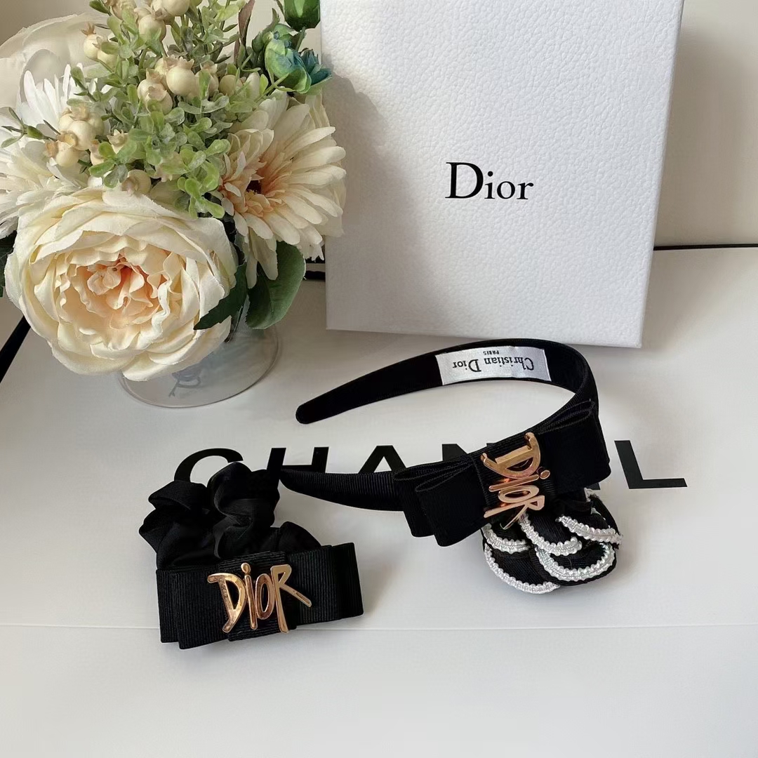 Dior hairband 发箍 发圈