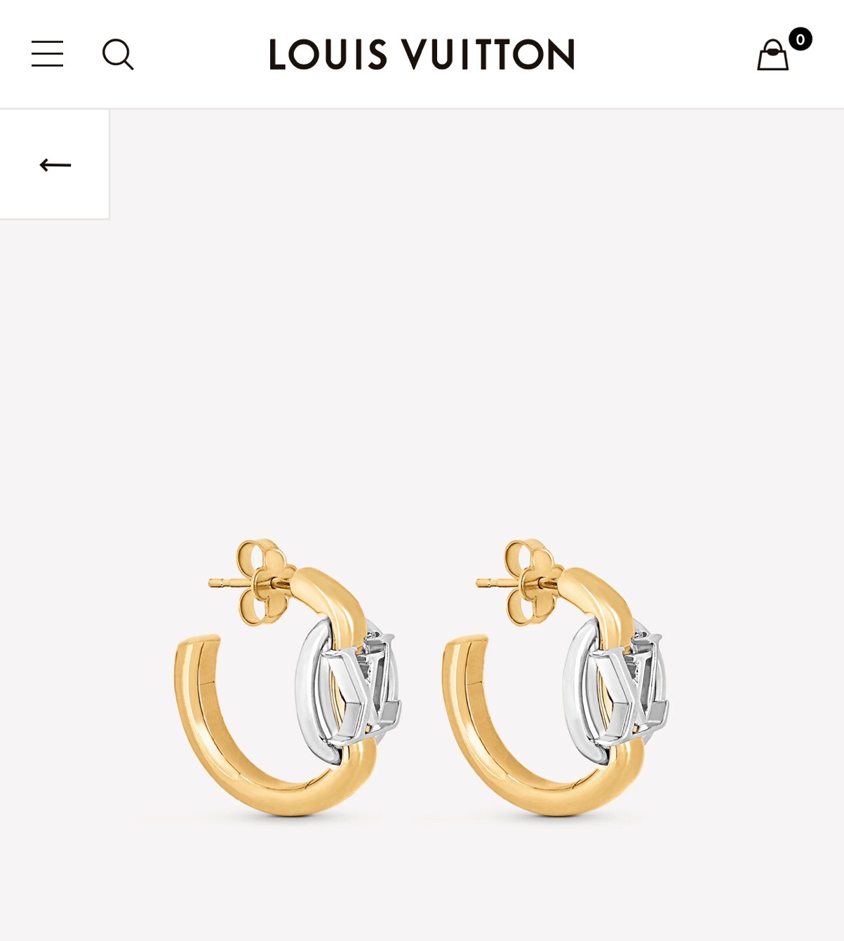 LV earrings 耳环