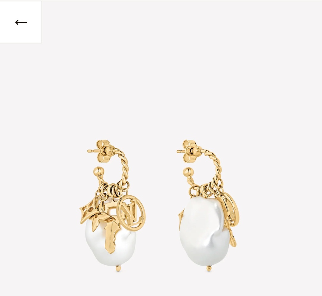 LV earrings 耳环