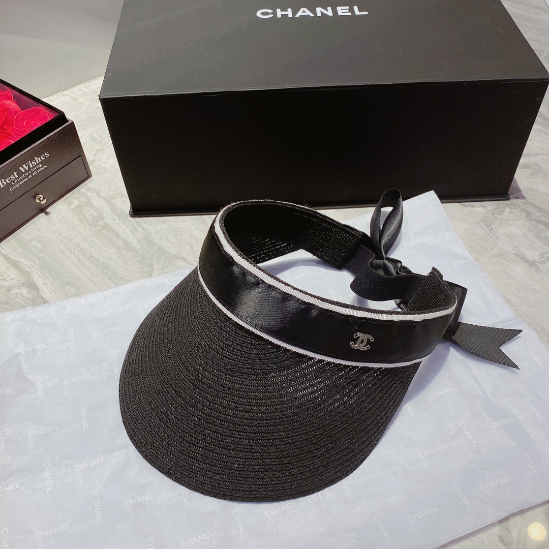 Chanel visor hat