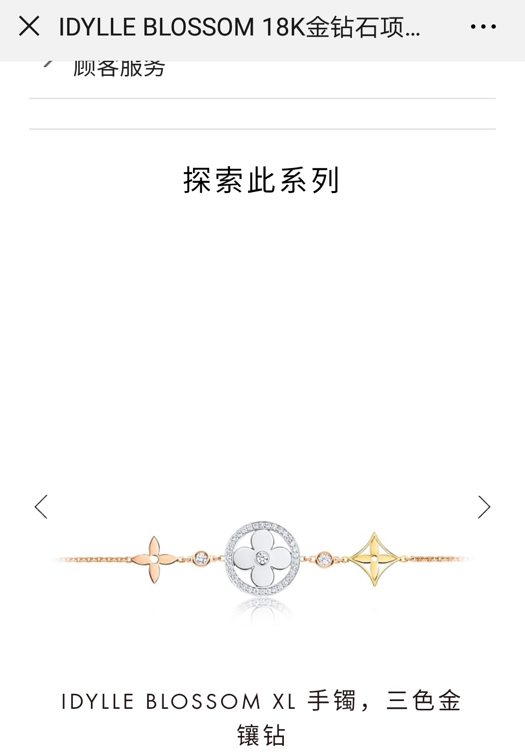 LV bracelet