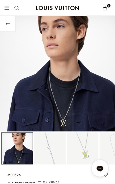 LV necklace