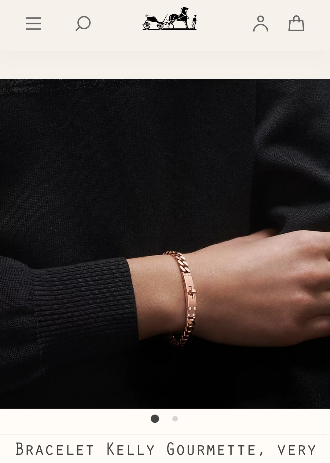 Hermes bracelet