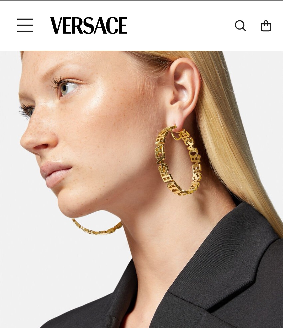 Versace earrings