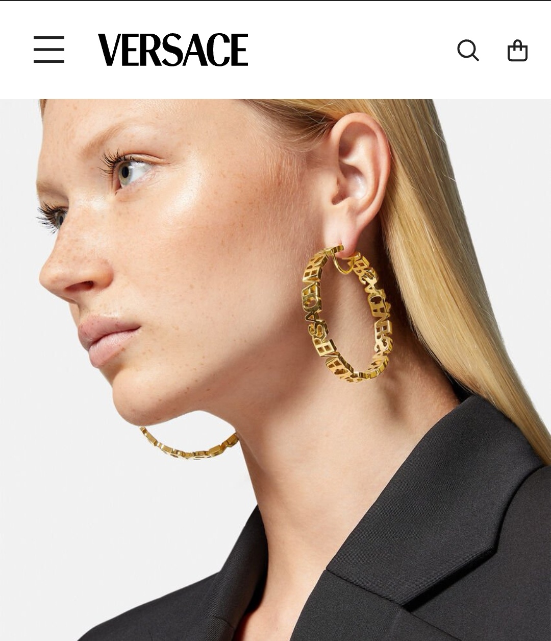 Versace earrings