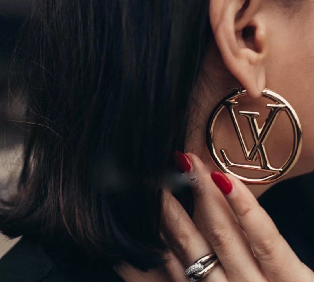 LV earrings
