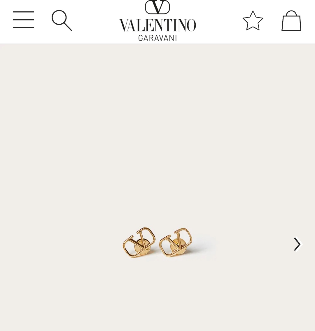 Valentino earrings