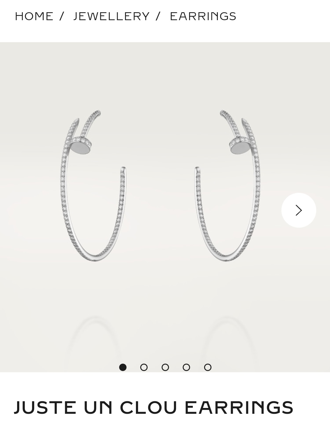 Cartier earrings