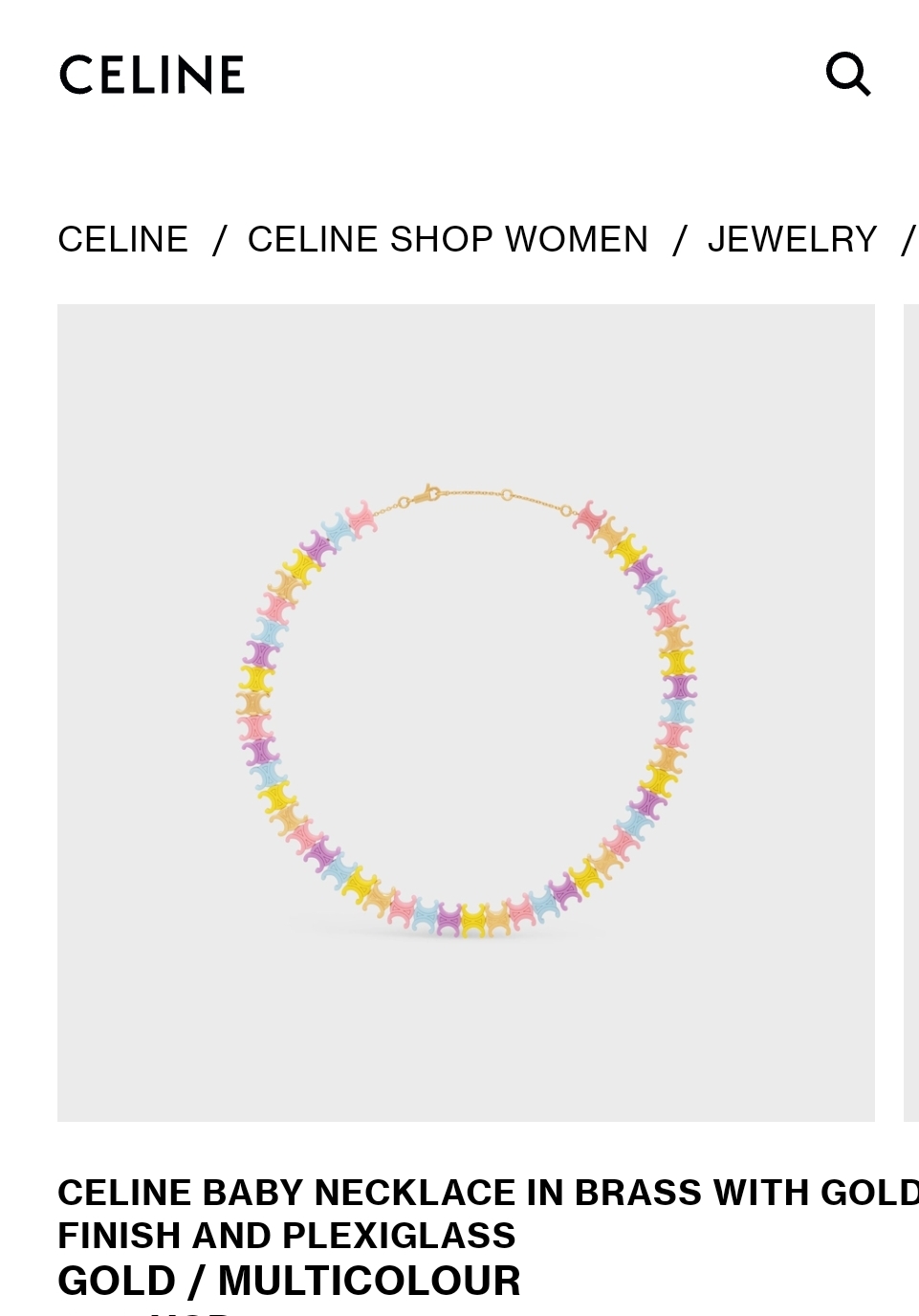 Celine necklace