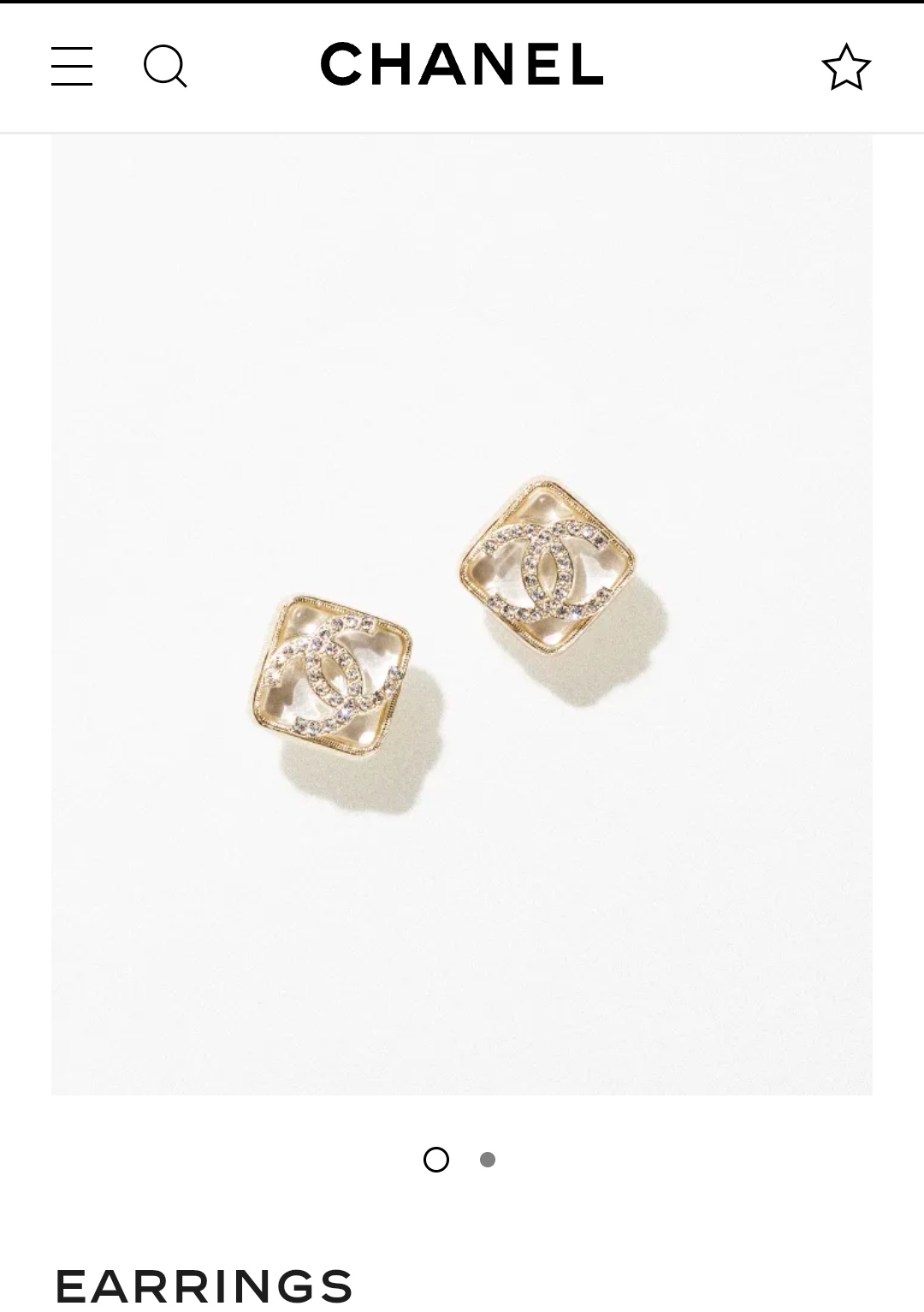 Chanel earrings