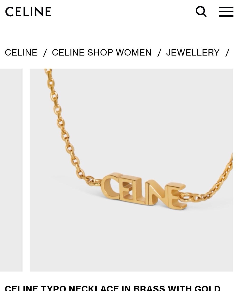 Celine necklace