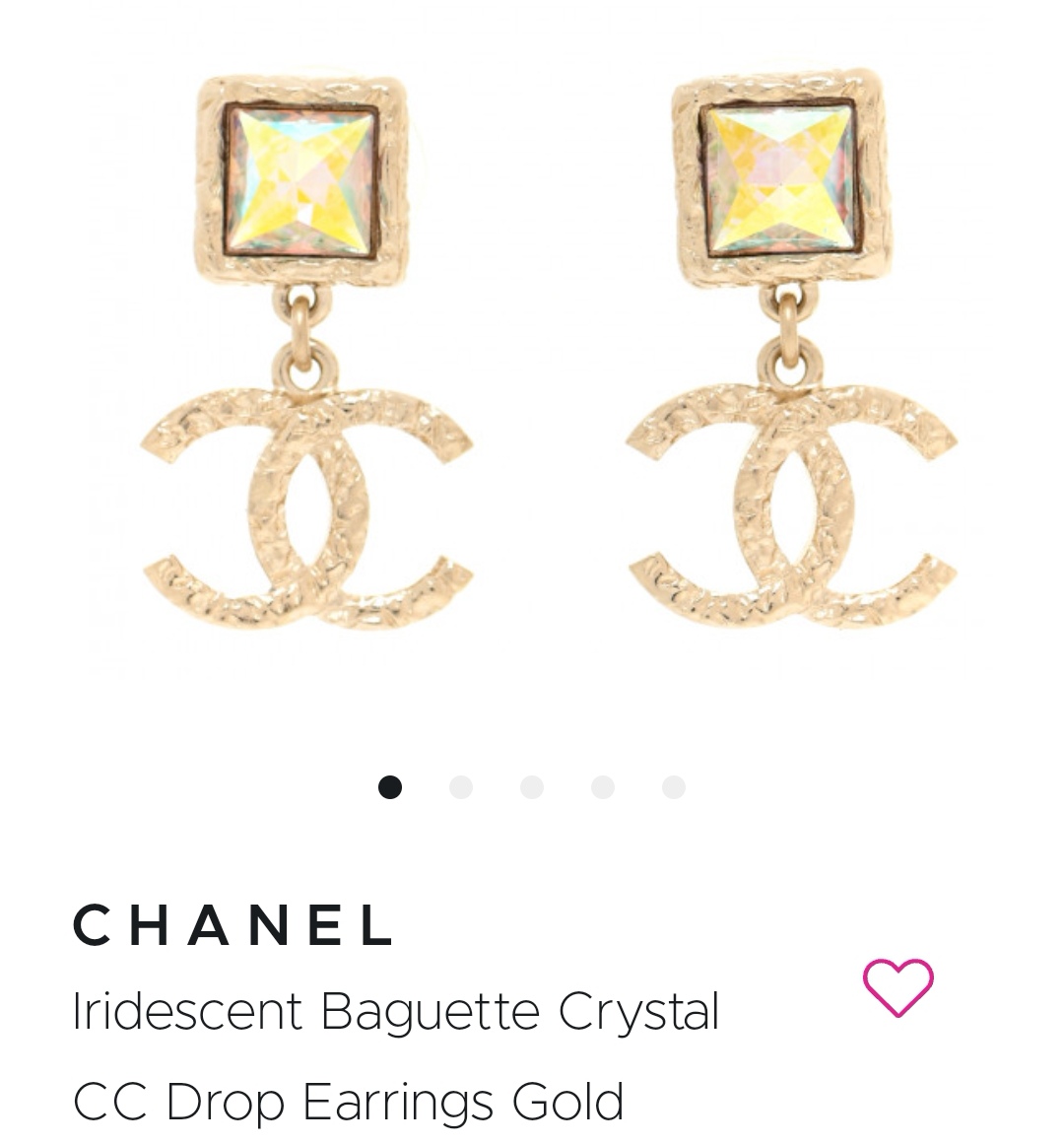 Chanel earrings