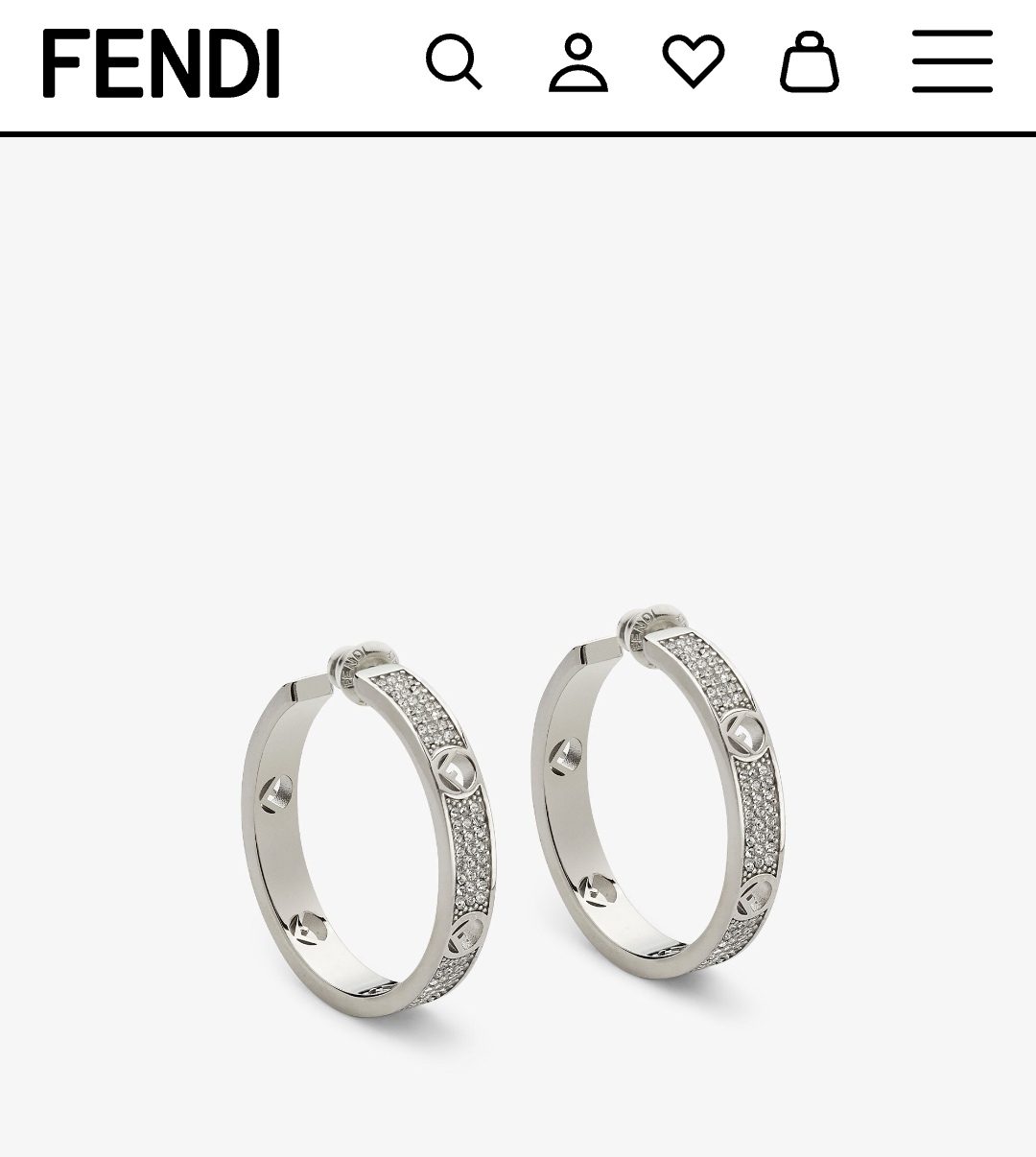 Fendi earrings