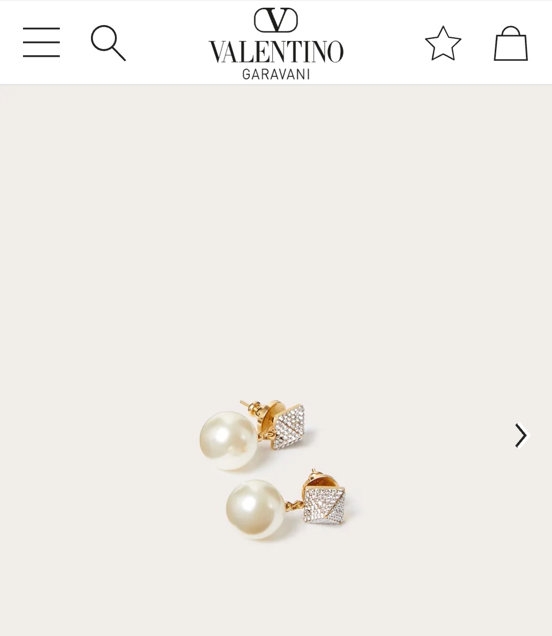 Valentino earrings