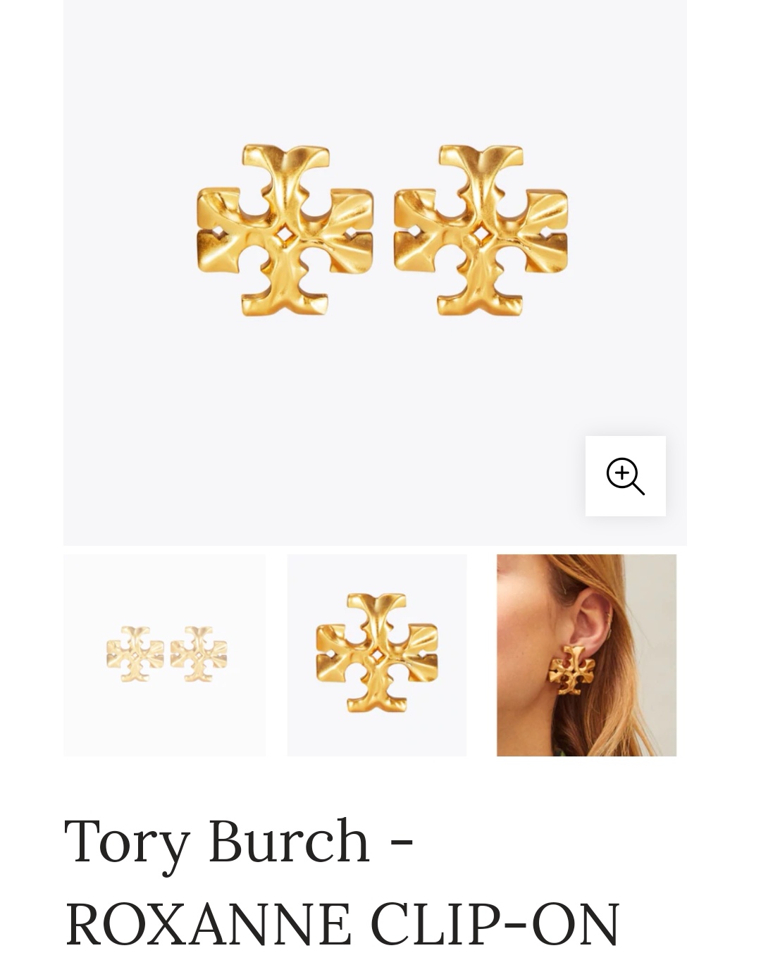Tory Burch earrings