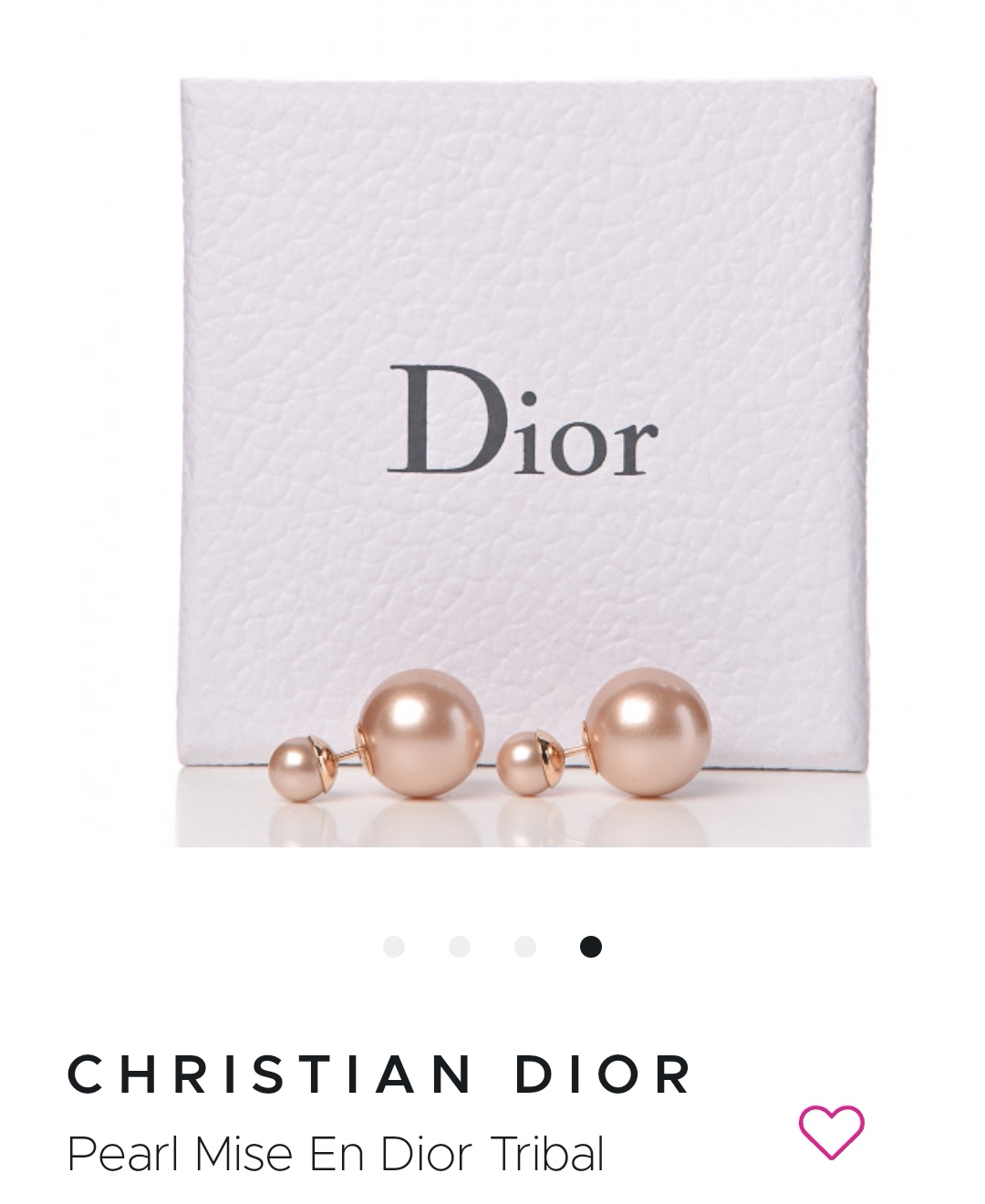 Dior earrings