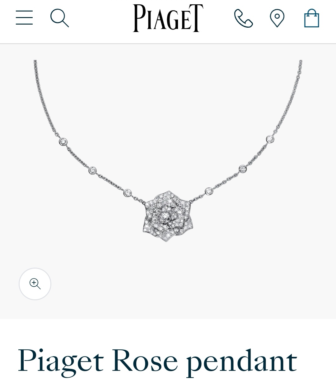 Piaget necklace