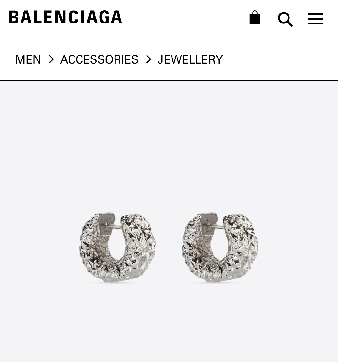 Balenciaga earrings