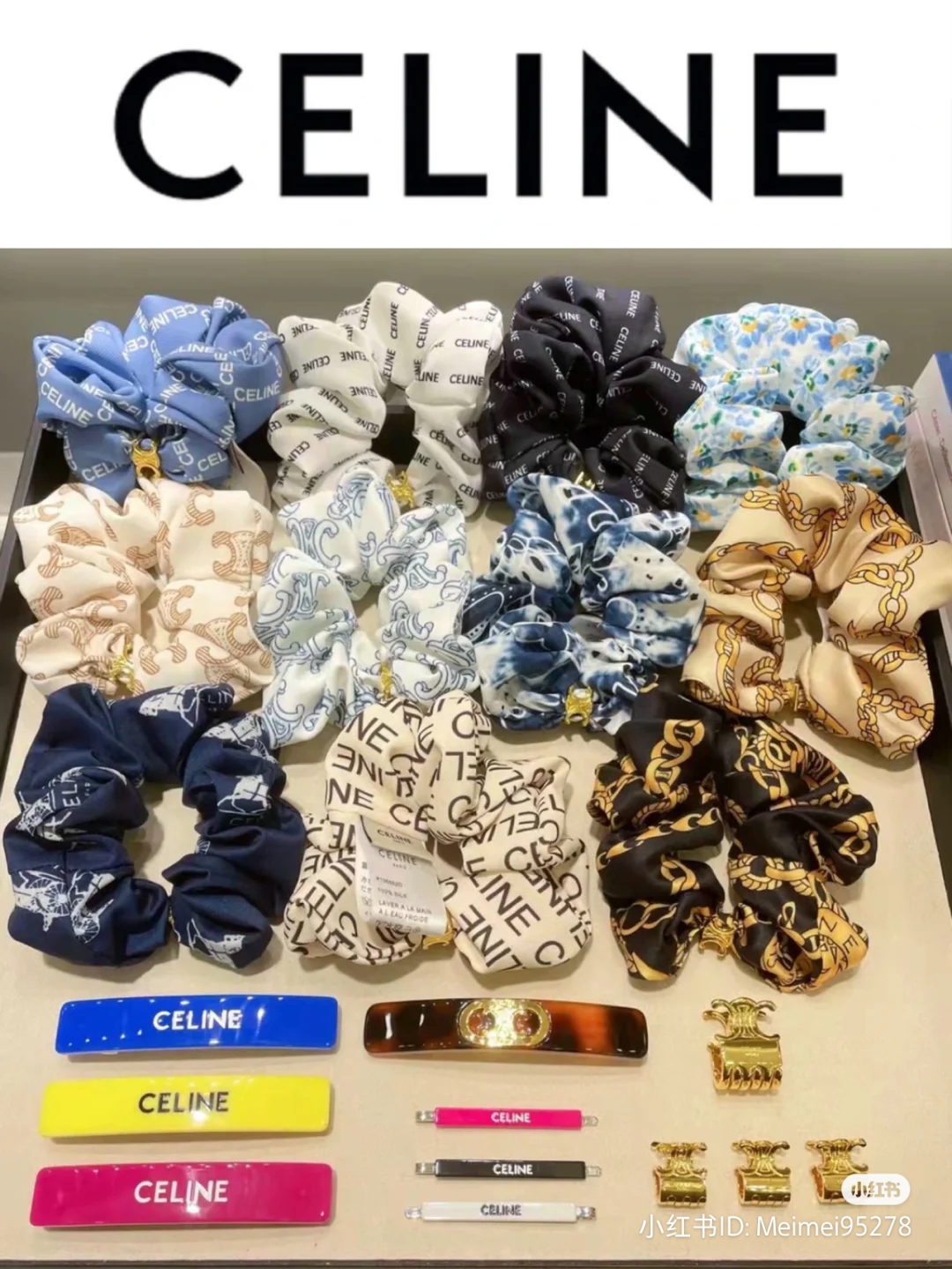 CELINE MONOCHROMS Hair Clip