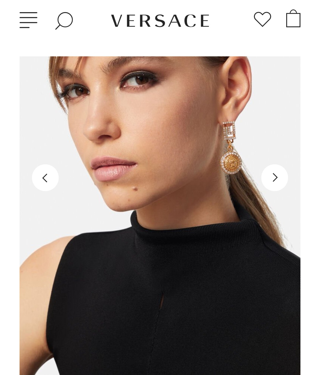 Versace earrings