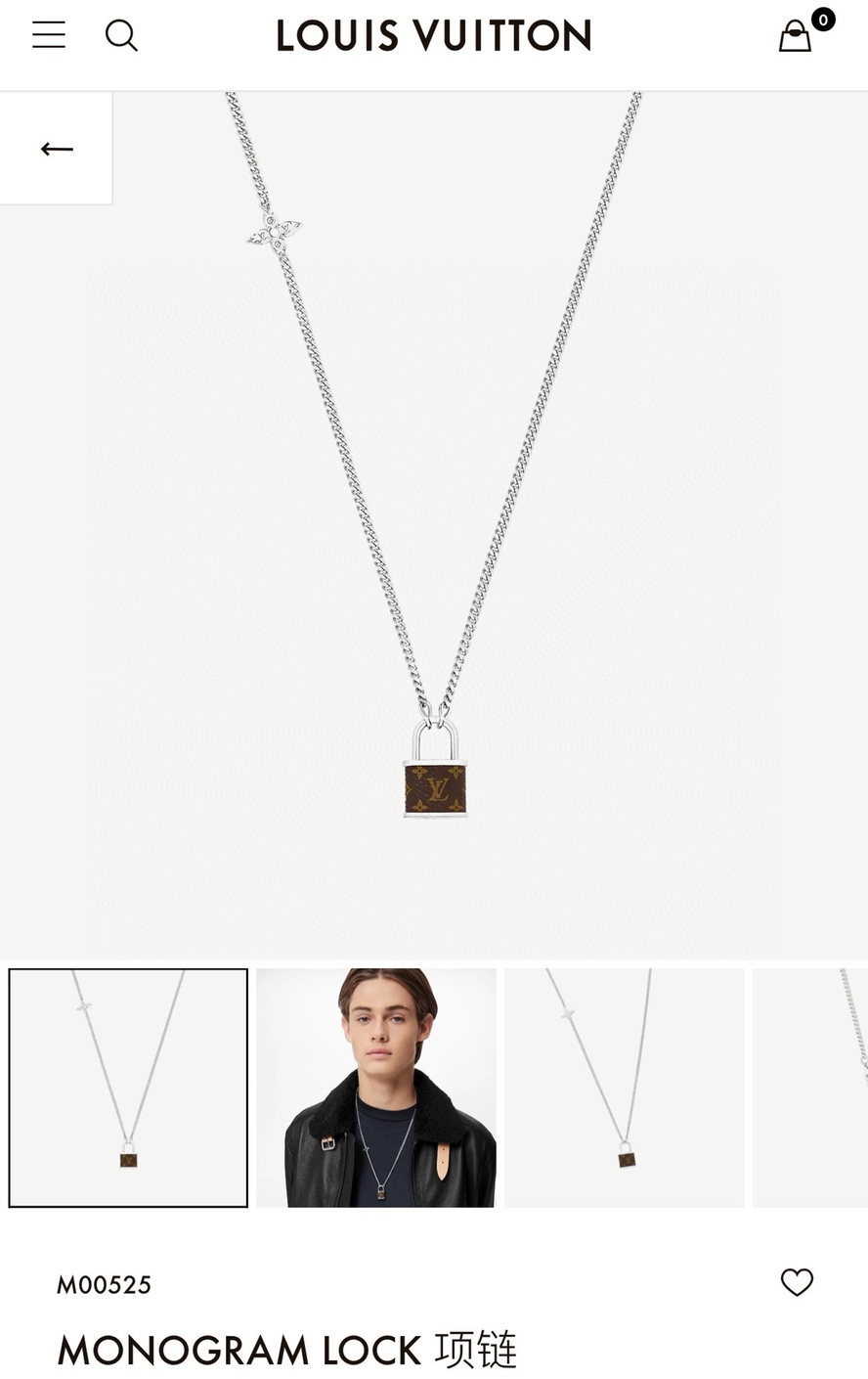 LV necklace