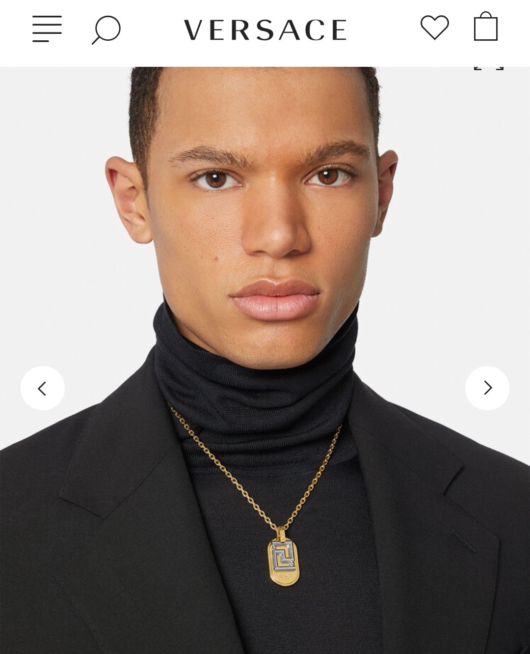 Versace necklace