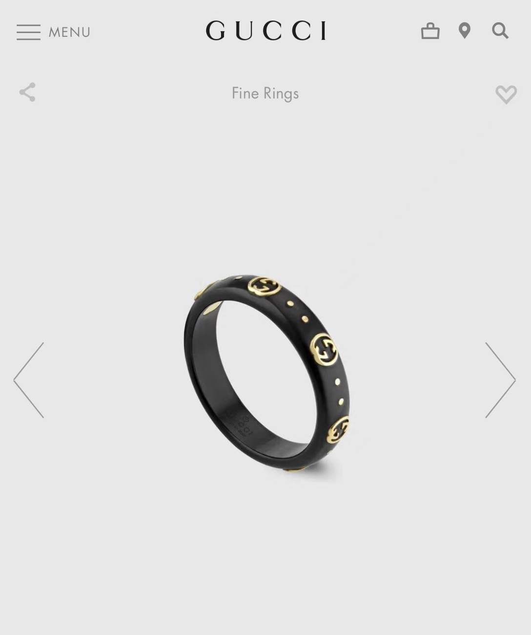 Gucci ring