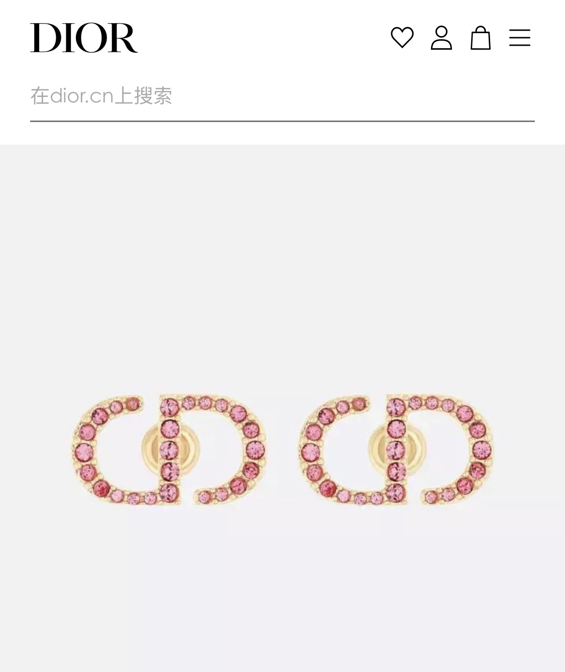 Dior earrings