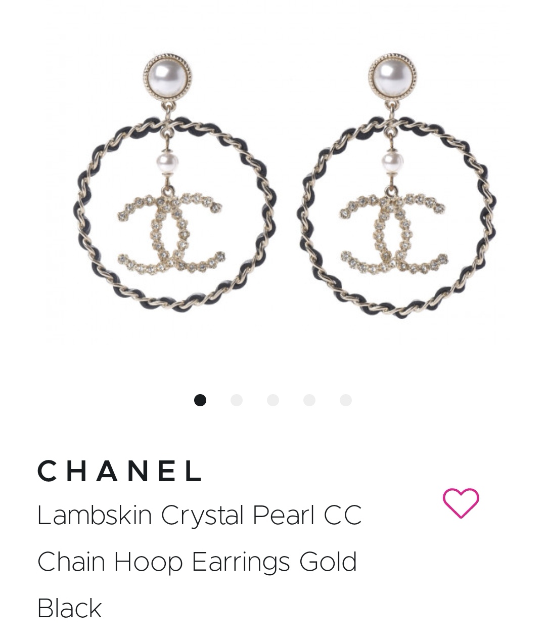 Chanel earrings