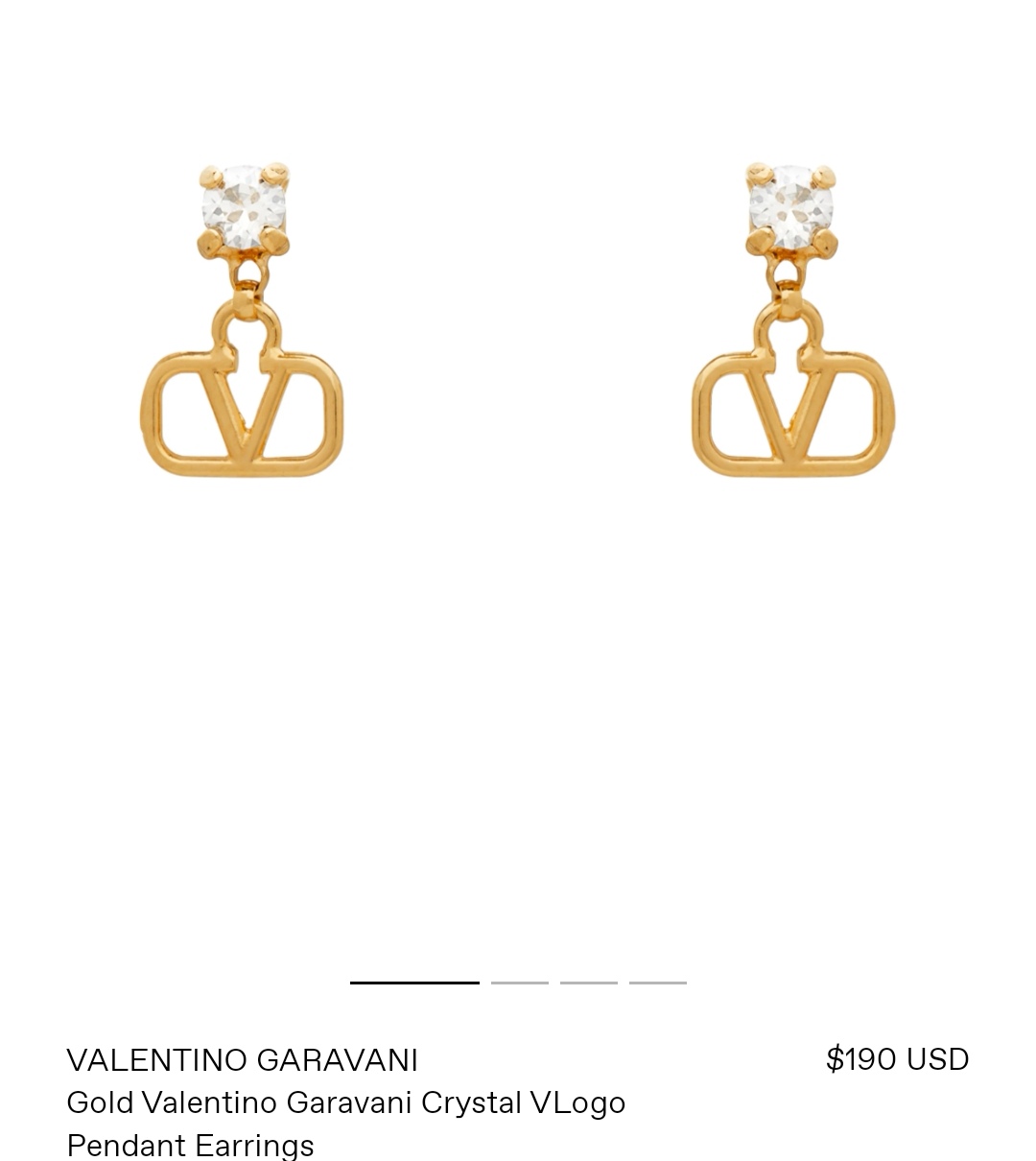 Valentino earrings