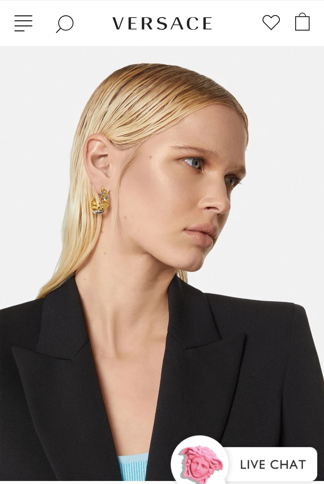 Versace earrings