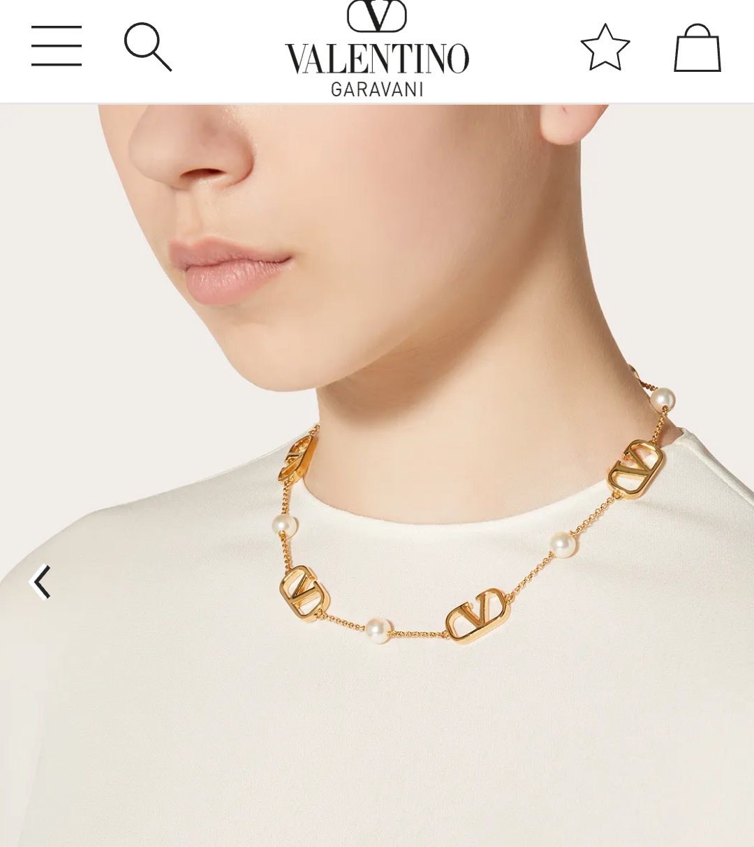 Valentino necklace