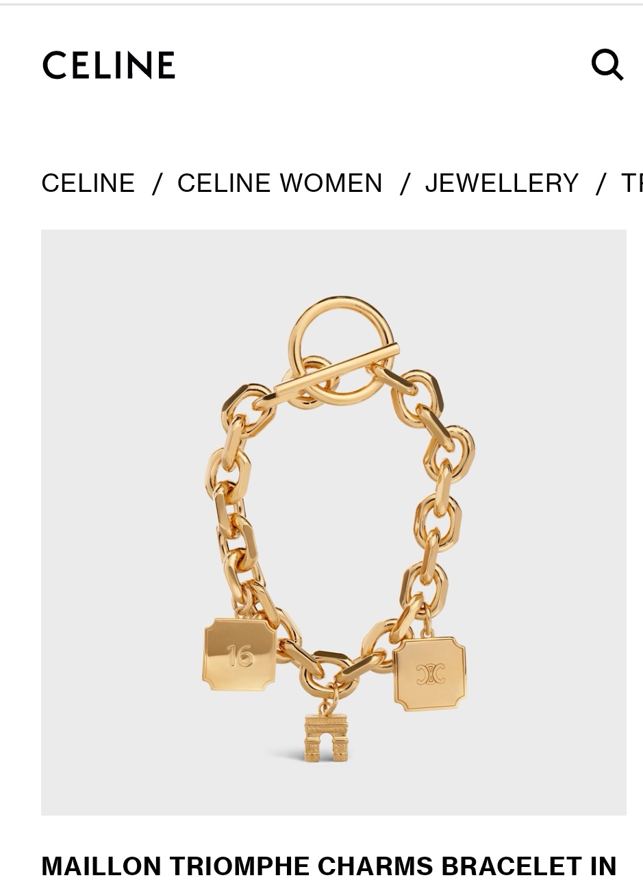 Celine bracelet