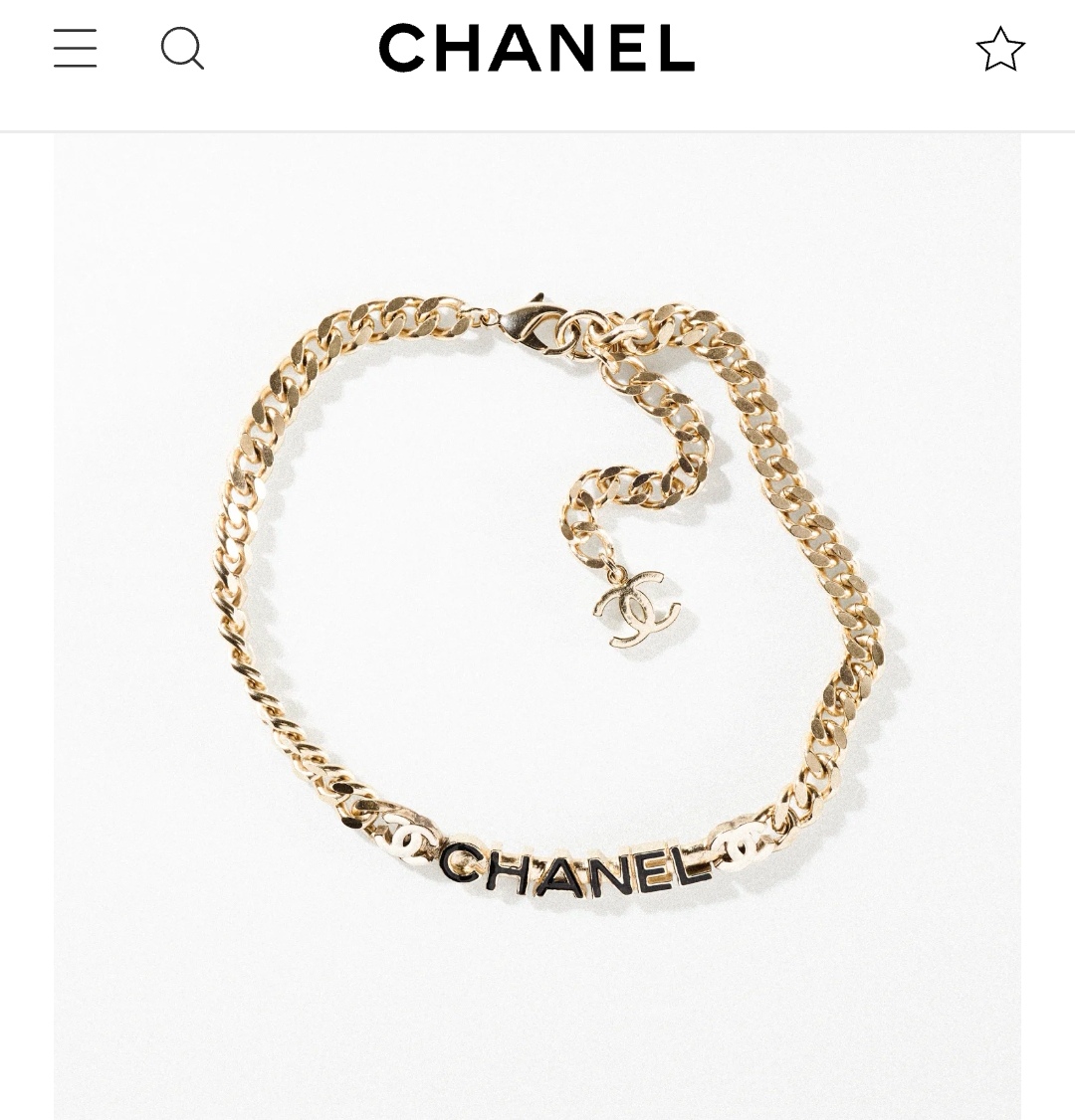 Chanel necklace