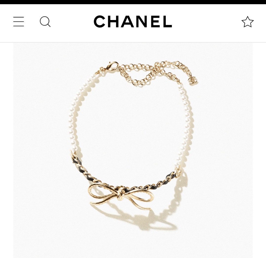 Chanel choker necklace