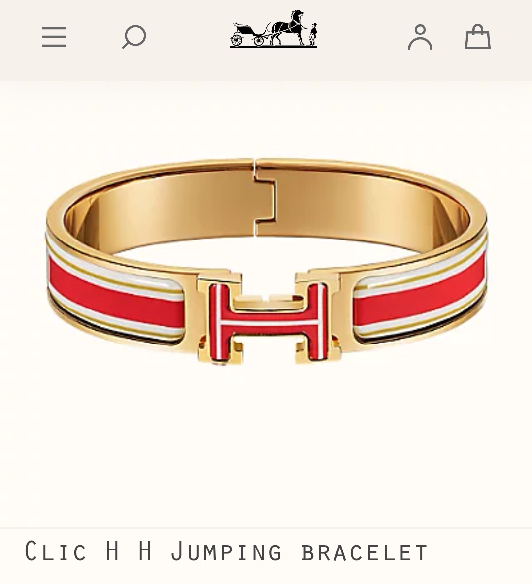 Hermes bracelet bangle