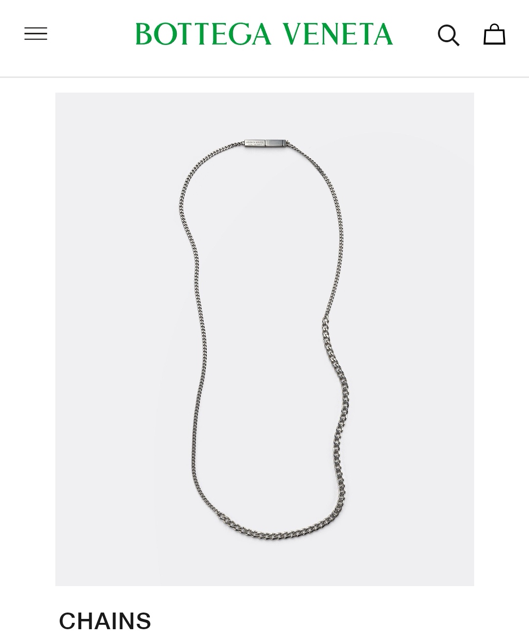 Bottega Veneta necklace