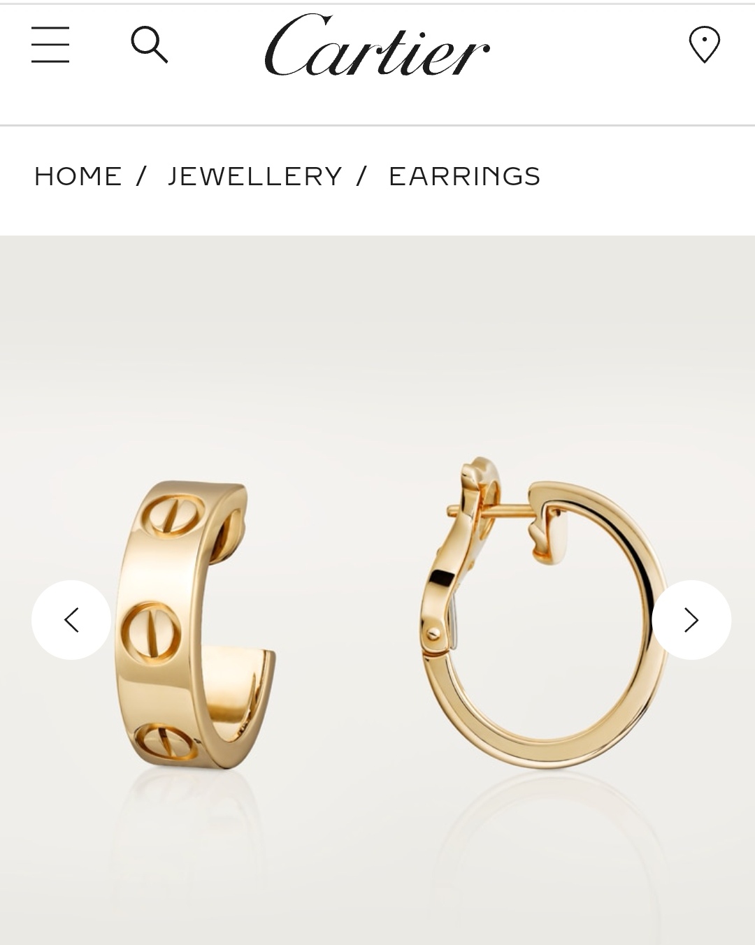 Cartier earrings