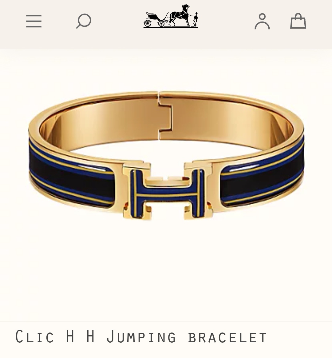 Hermes bangle bracelet