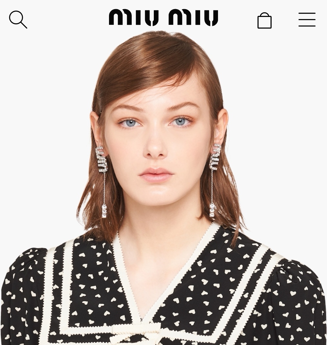 Miu miu earrings