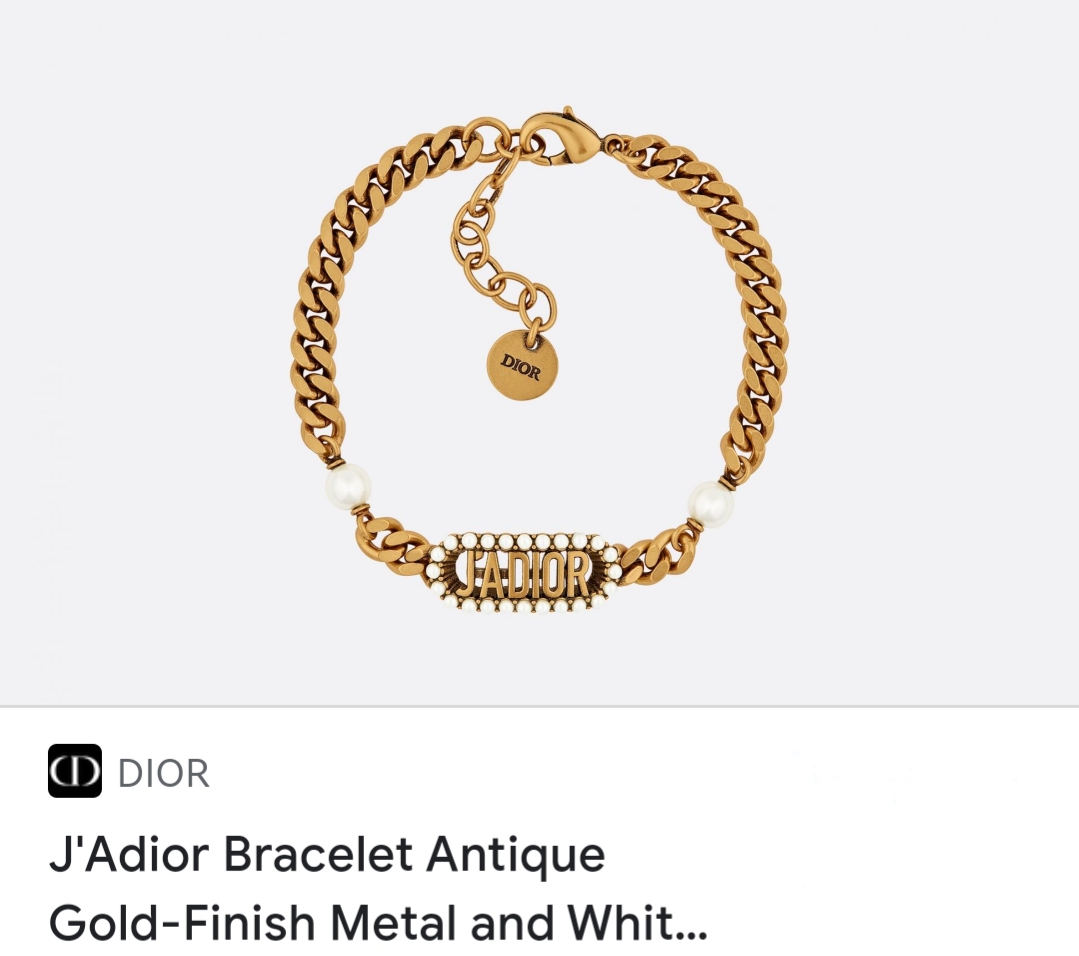 Dior bracelet