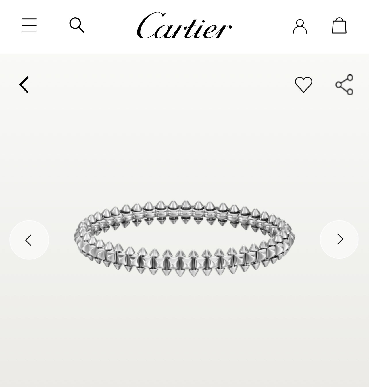 Cartier bracelet bangle