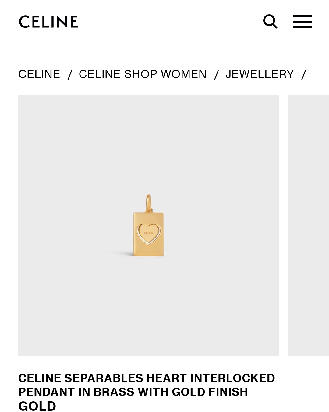 Celine necklace