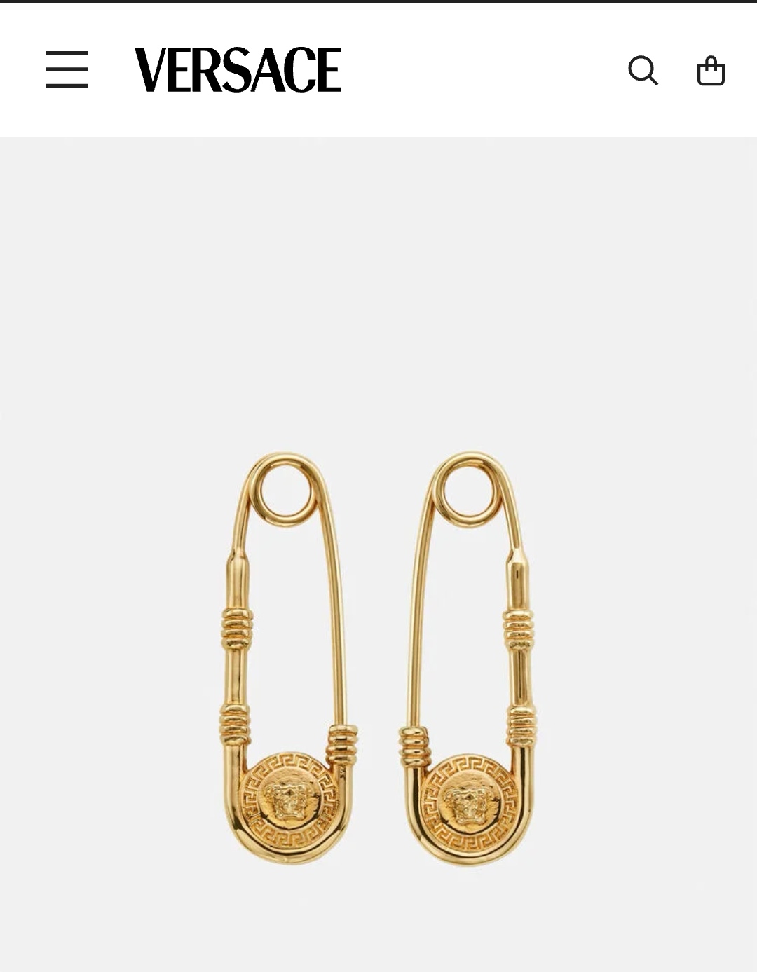 Versace earrings