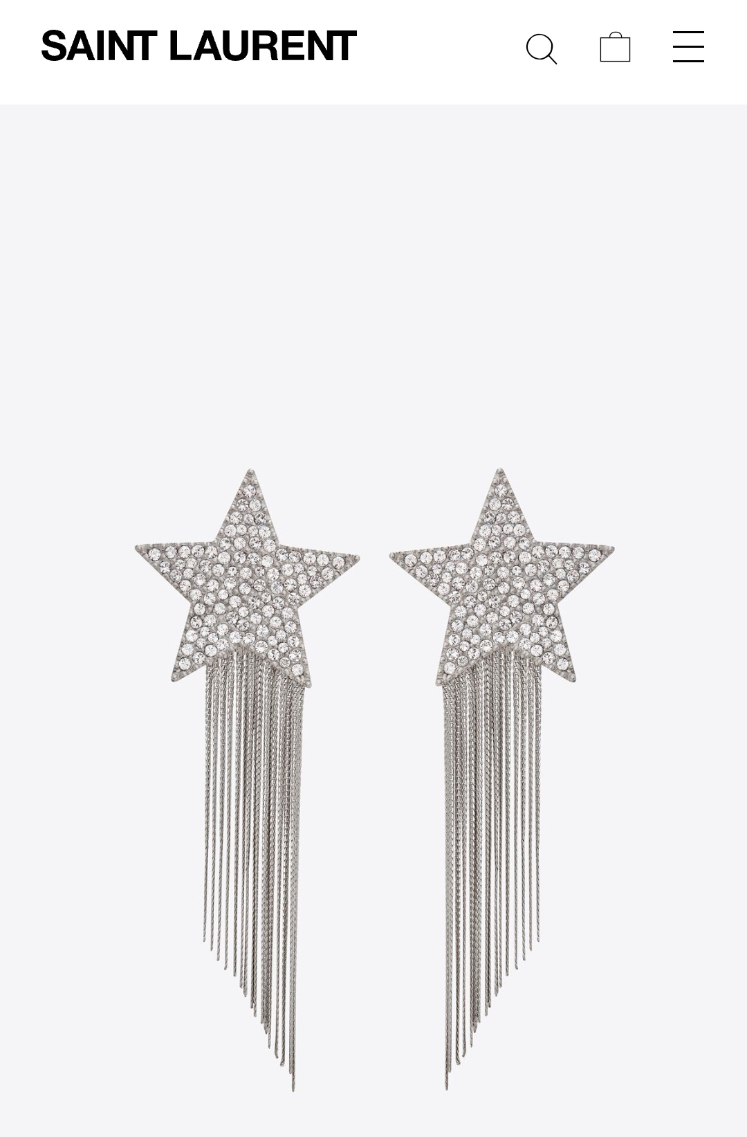 YSL earrings