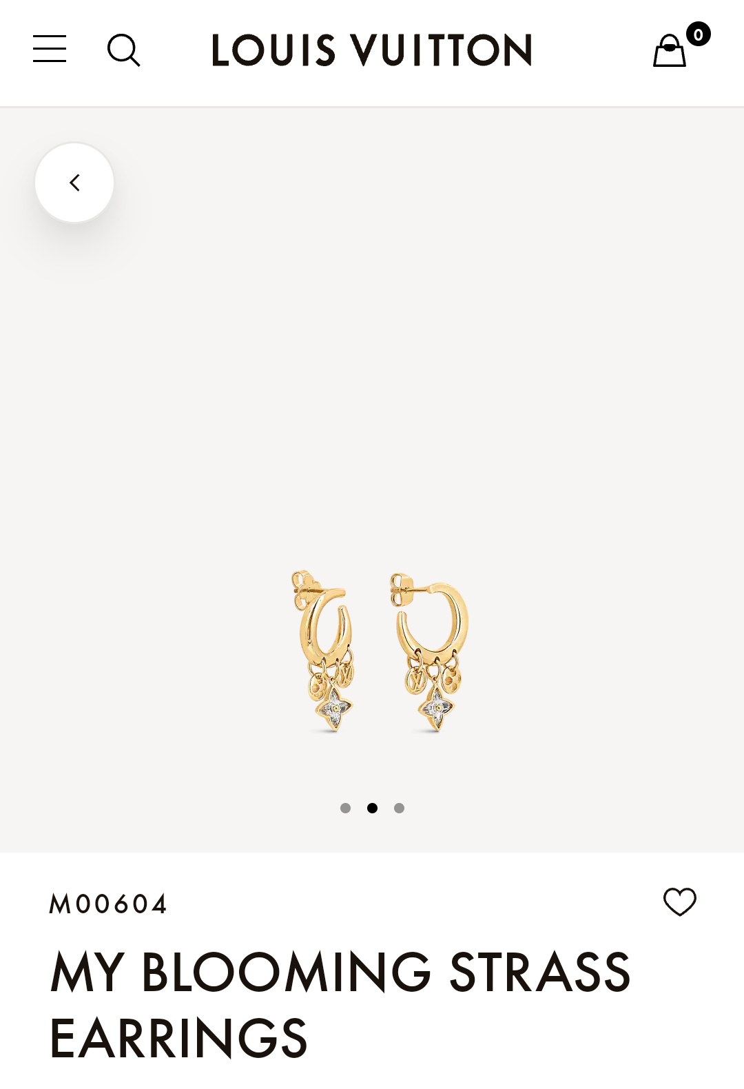 LV earrings