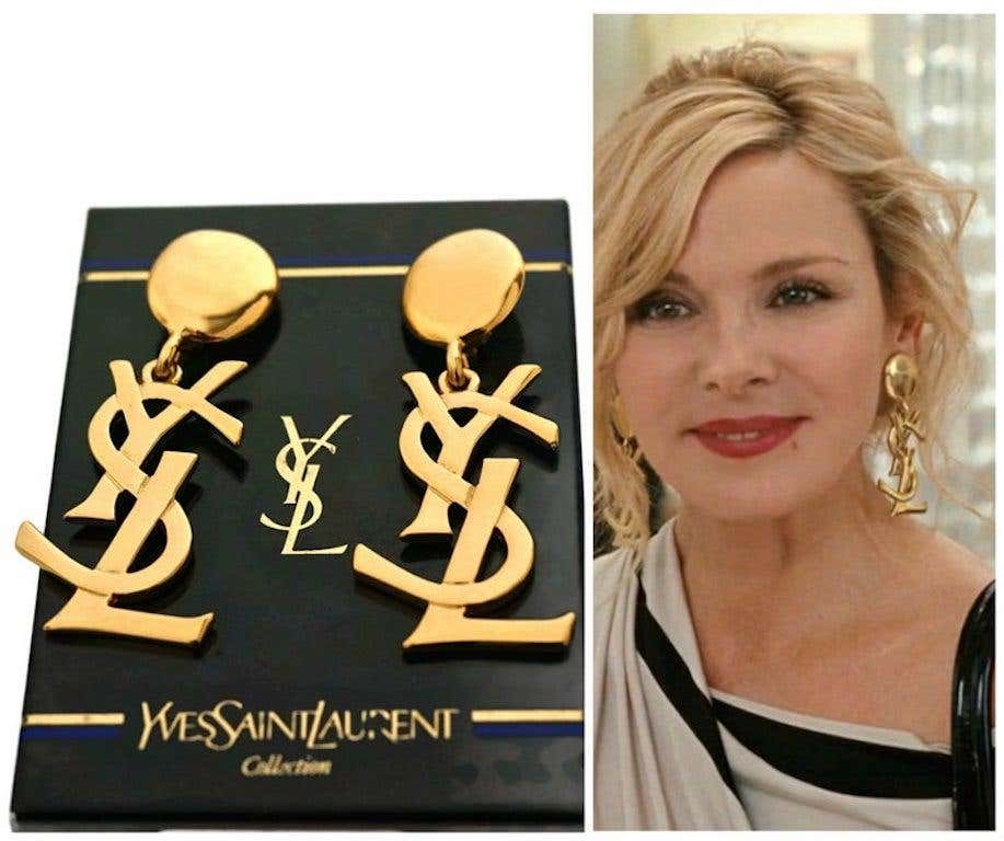 YSL earrings