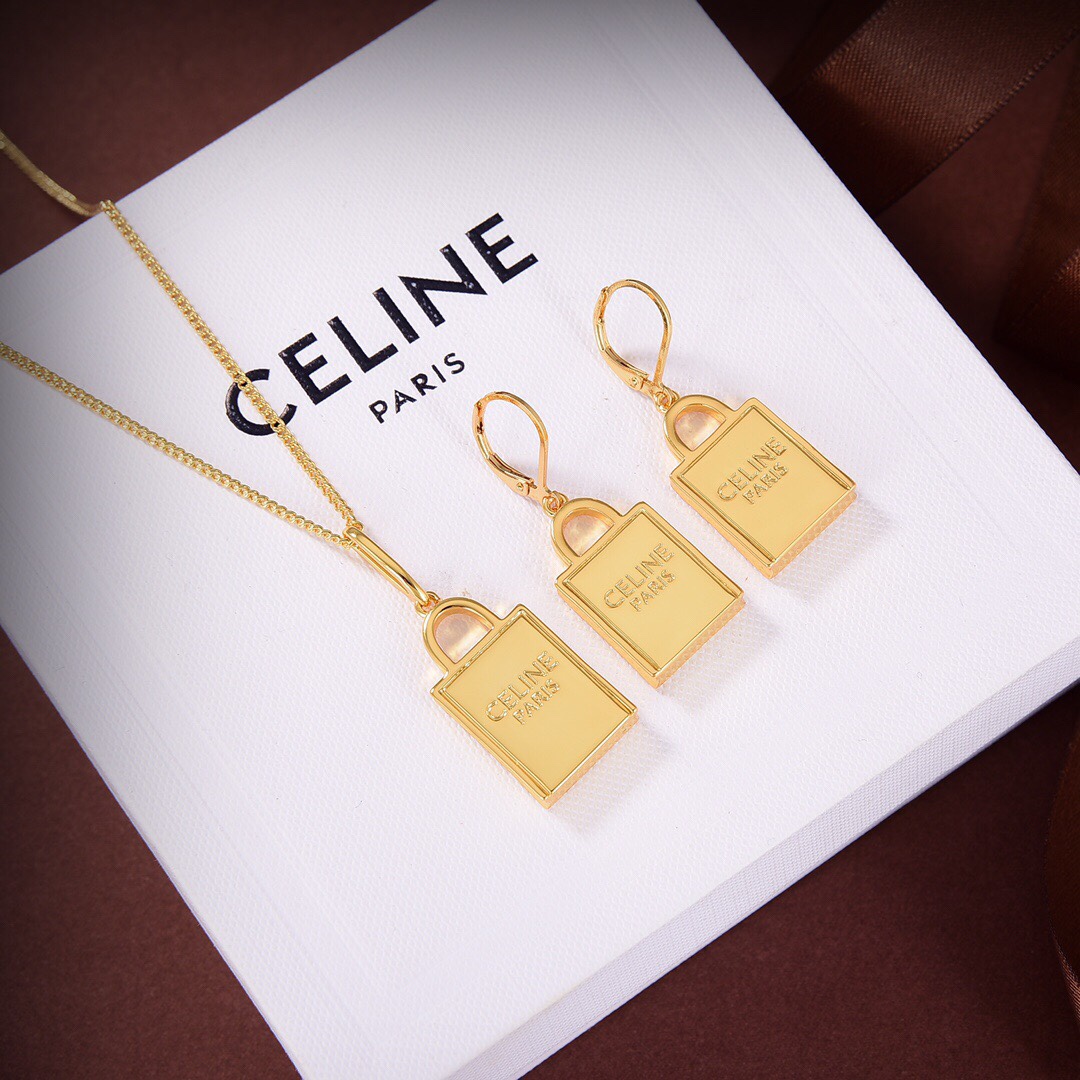 Celine necklace bracelet