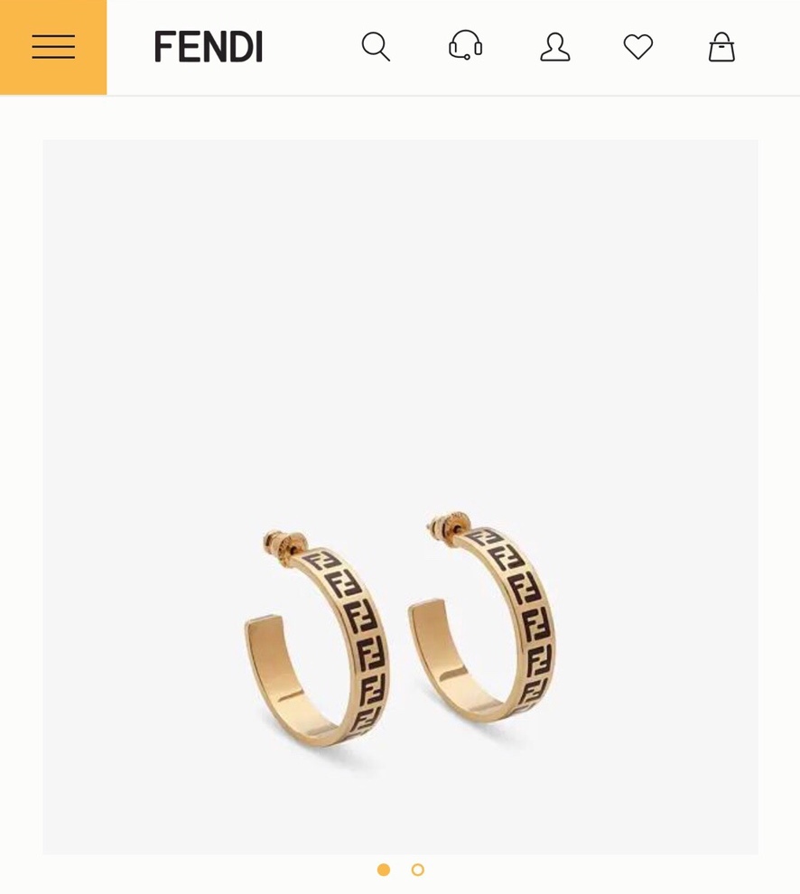 Fendi earrings